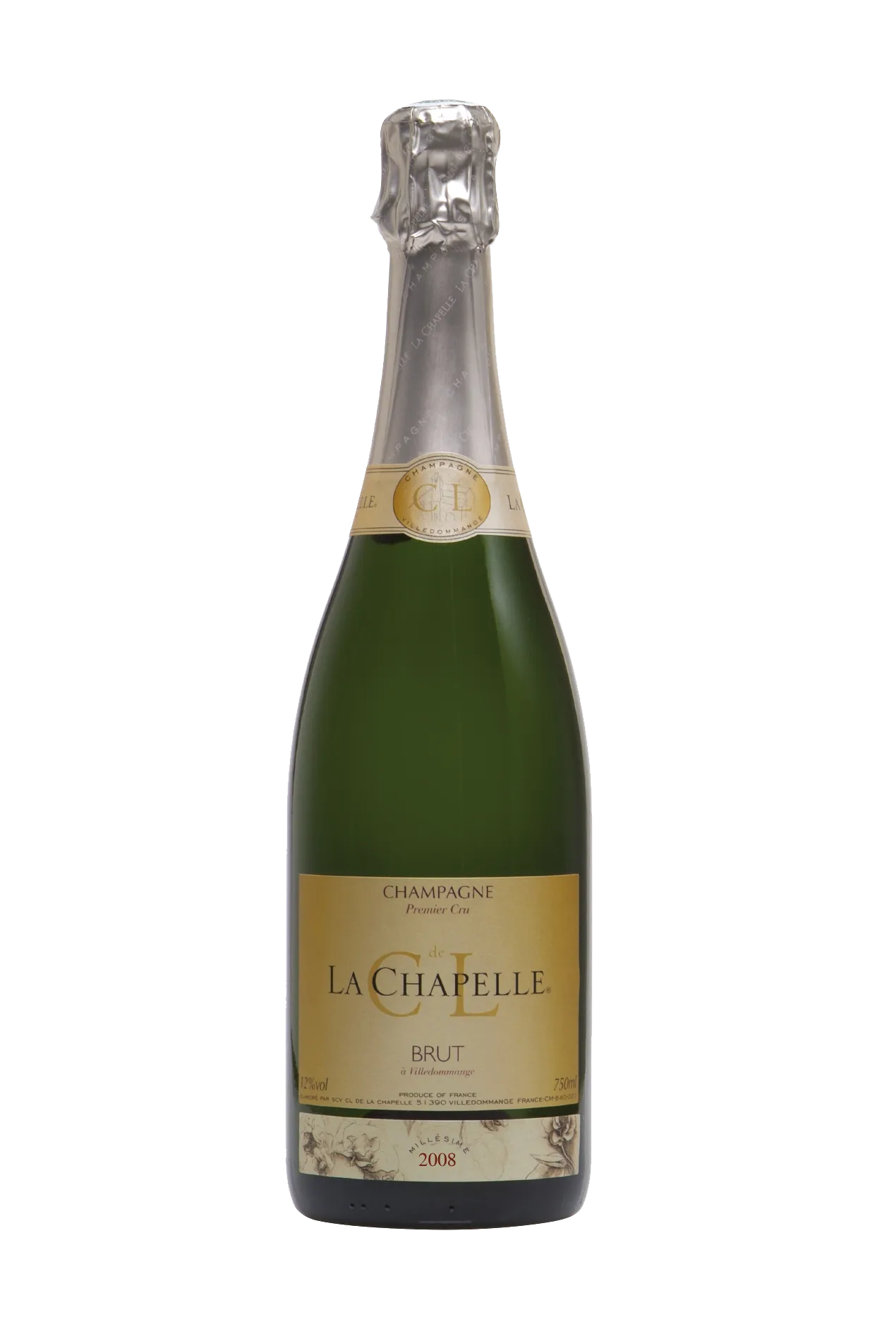 Champagne CL de la Chapelle Millésime 2013 Brut