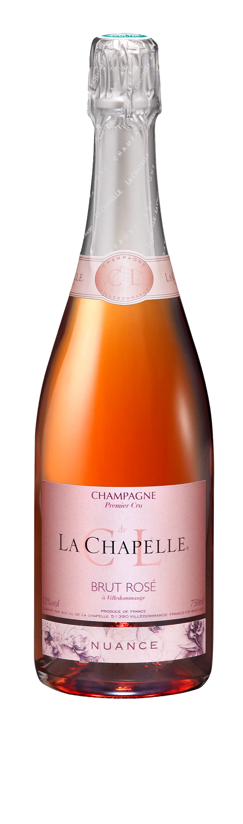 Champagne CL de la Chapelle Nuance Brut Rosé